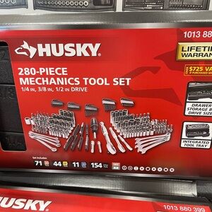 Sky Mechanics Tool Set - 280-Piece, Red